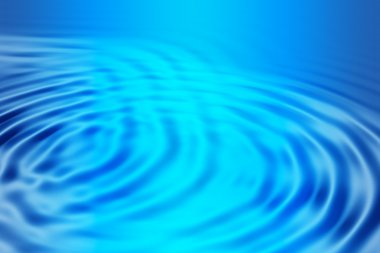 Blue glowing ripples clipart