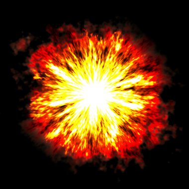 Explosion 2 clipart