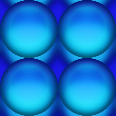 Four big blue marble clipart