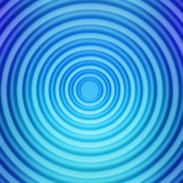 大きな同心円の波紋の平野 — ストック写真