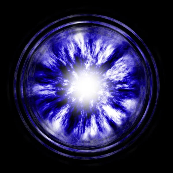 Blue wormhole — Stock Photo, Image