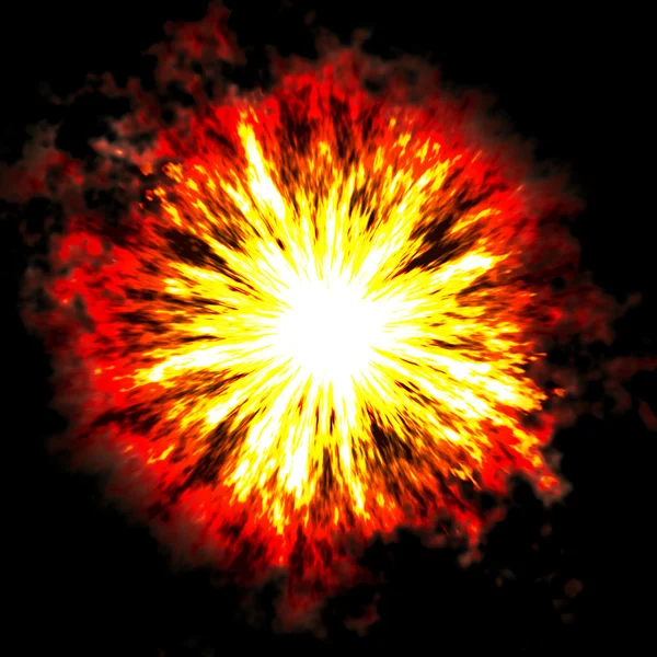 Wybuch 2 — Zdjęcie stockowe
