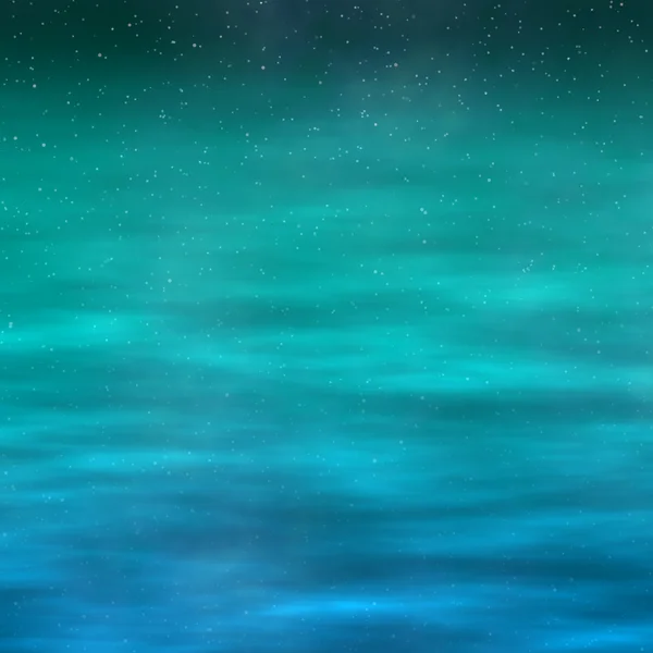 Туманная звездная ночь — стоковое фото