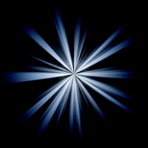Estrela azul irregular — Fotografia de Stock