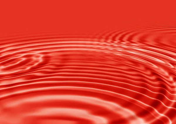 Červené vlnky — Stock fotografie