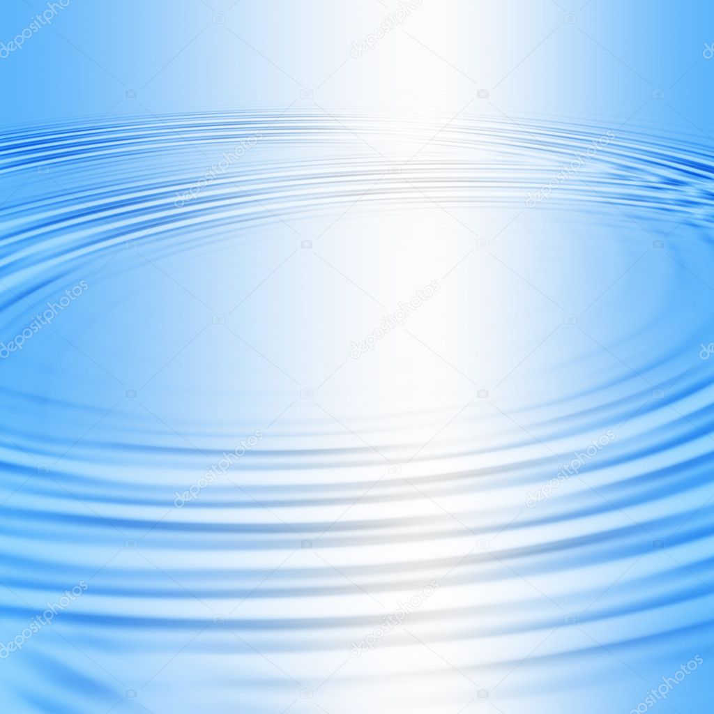 Pale blue ripples