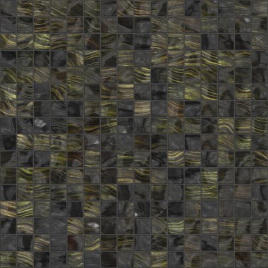 Black golden plain tiles clipart