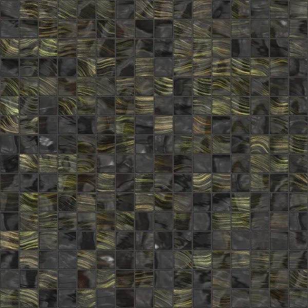 Black golden plain tiles — Stock Photo, Image