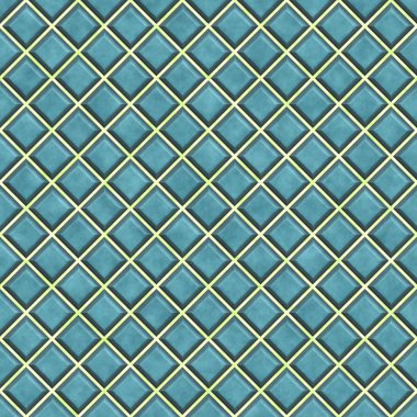 Blue tiles clipart