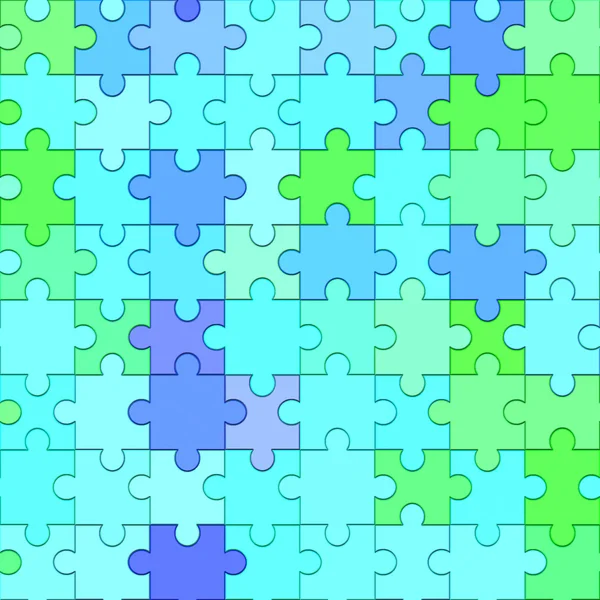 Puzzle bleu — Photo