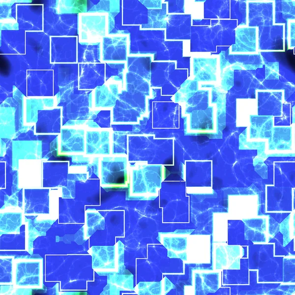 Mavi beyaz kaos — Stok fotoğraf