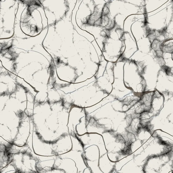 Rete neurale bianca nera — Foto Stock