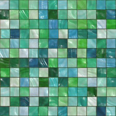 Green tiles clipart