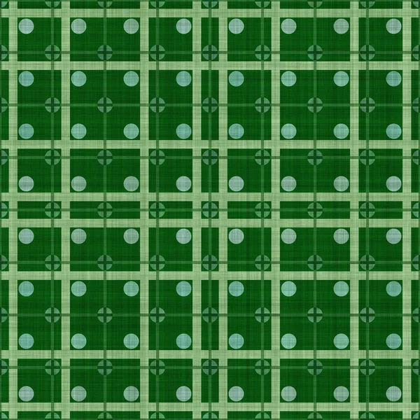 Grün gepunkteter Stoff — Stockfoto