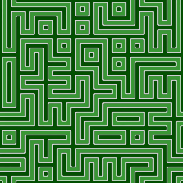 绿色迷宫 — 图库照片