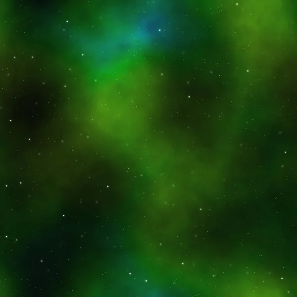 Green nebula — Stock Photo, Image