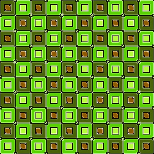 Zelené čtverce — Stock fotografie
