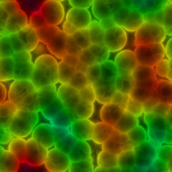 Неоновые бактерии — стоковое фото