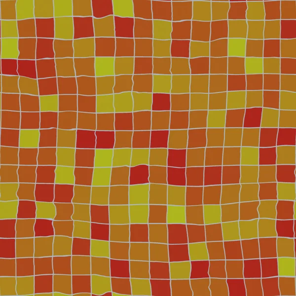 Orange irregular tiles — Stock Photo, Image