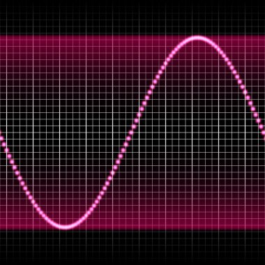 Sound wave pattern clipart