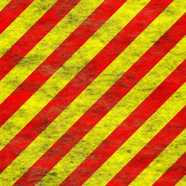 赤黄色のグランジ ハザード — ストック写真