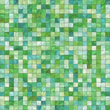 Small green tiles clipart