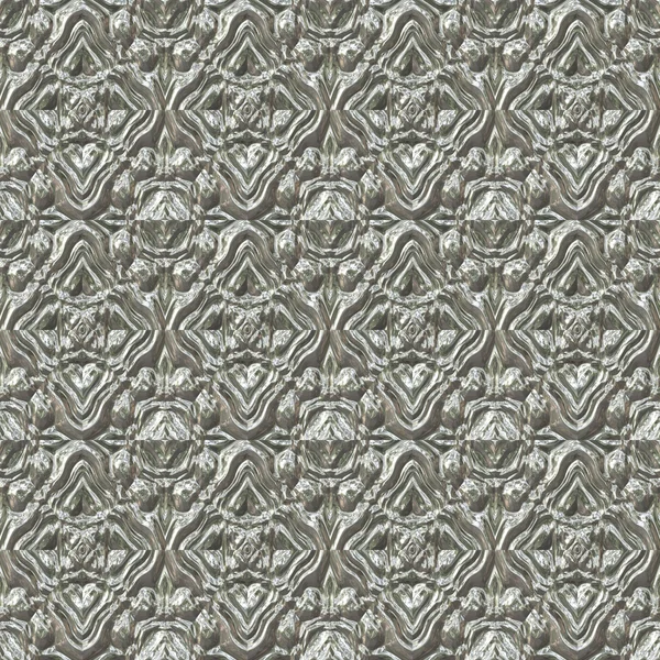 Silber metallisches Muster — Stockfoto