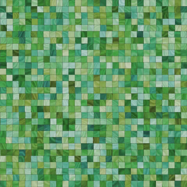 Liscio piastrelle verdi irregolari — Foto Stock