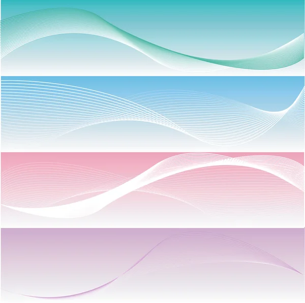 Pastel banners — Stock Photo, Image