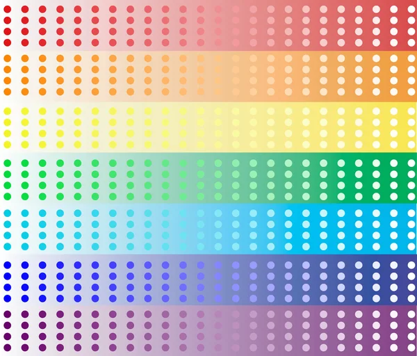 Banner arcobaleno liscio — Foto Stock
