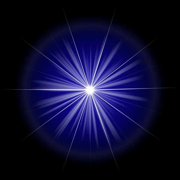 Supernova-Stern — Stockfoto