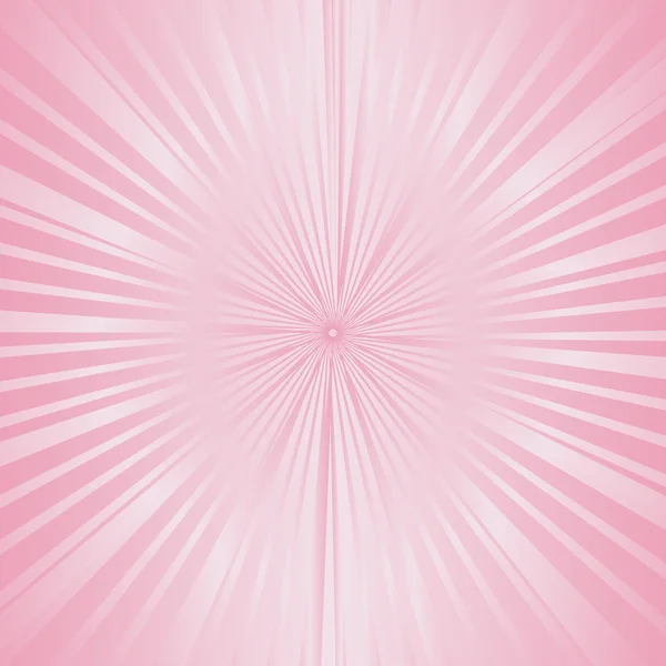 Sunburst rosa pallido — Foto Stock