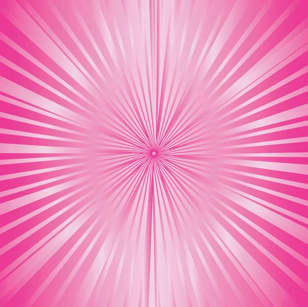 Roze Sunburst — Stockfoto