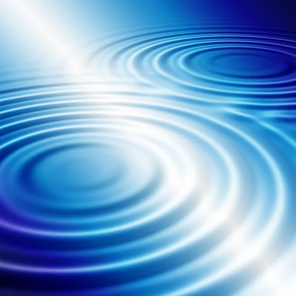 White blue ripples — Stock Photo, Image