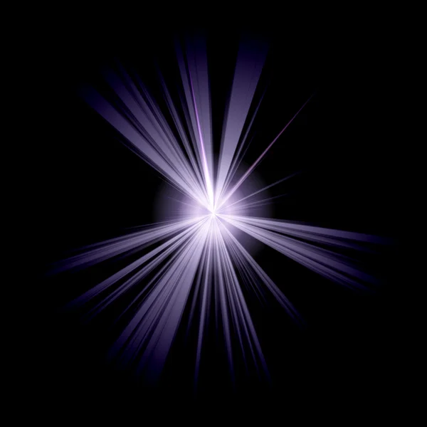 Weiß blauer Stern 3 — Stockfoto