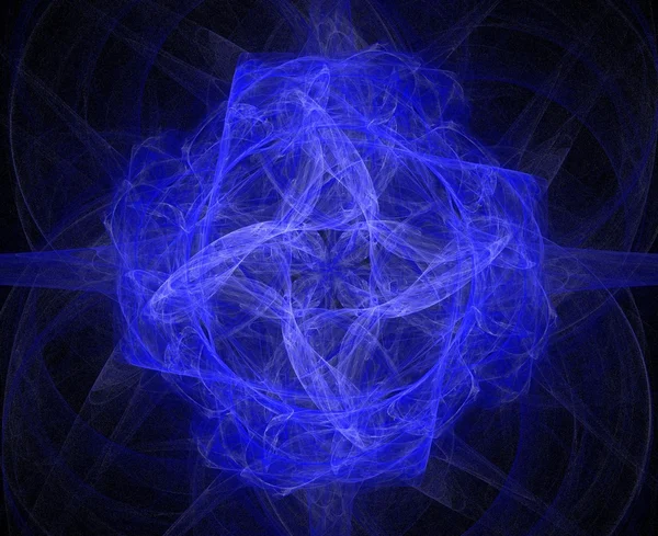 Blue Mandala — Stock Photo, Image