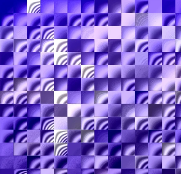 Azul-púrpura mosaico — Fotografia de Stock