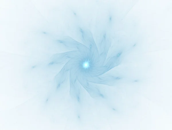 Fiocco di neve blu — Foto Stock