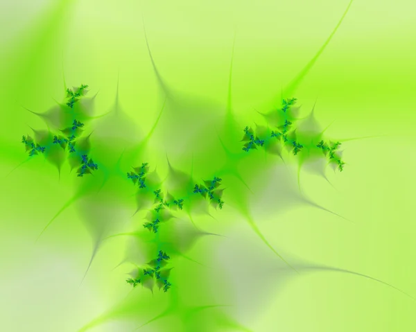 Fraktale blader – stockfoto