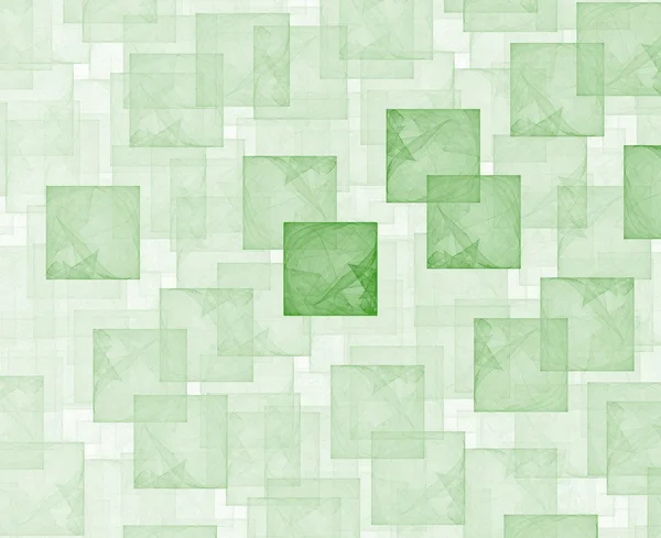 Groene kubussen — Stockfoto