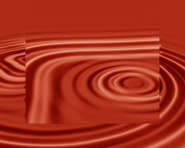 Κόκκινο του αίματος κύματα — Φωτογραφία Αρχείου