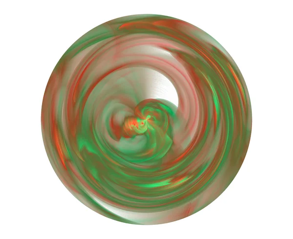 Disco verde vermelho — Fotografia de Stock