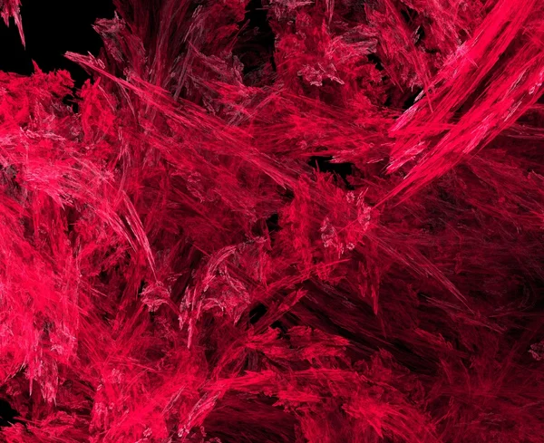 Vermelho fogo abstrato fundo sobre preto — Fotografia de Stock