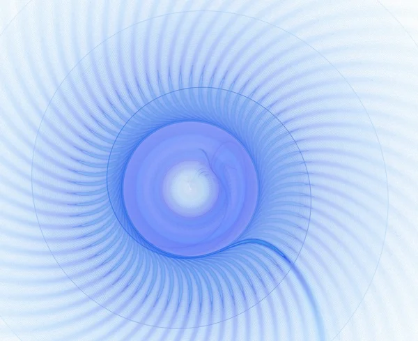 Синий спиральный фон — стоковое фото
