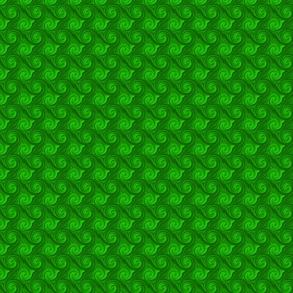 Swirls dark neon green — Stock Photo, Image