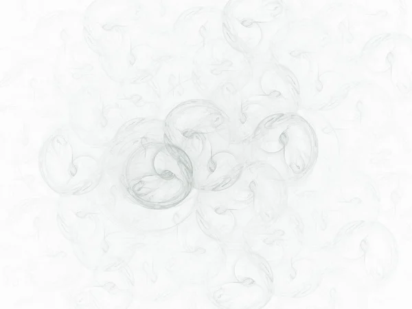 Opal Gray Swirls — Stock Photo, Image