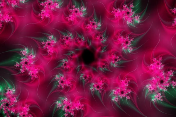 Kırmızı swirls — Stok fotoğraf