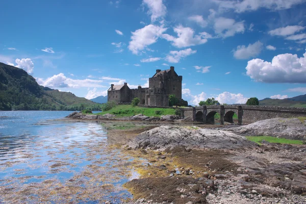 Castelul Eilean Donan din nordul Scoției — Fotografie, imagine de stoc