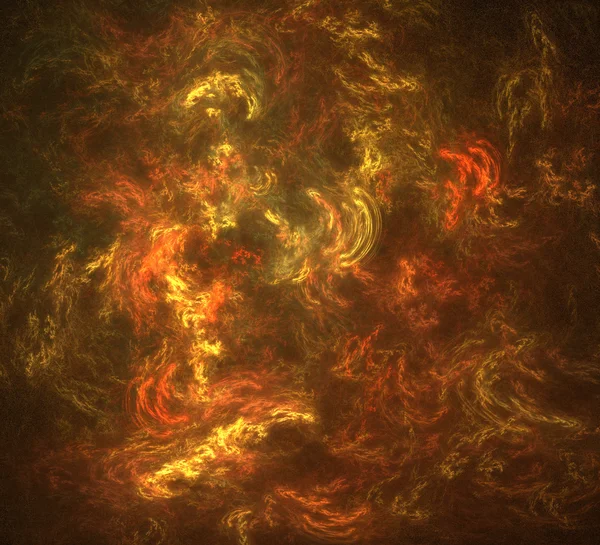 Фрактальный фон пламени — стоковое фото