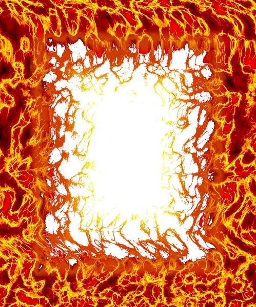 Feuerrahmen — Stockfoto